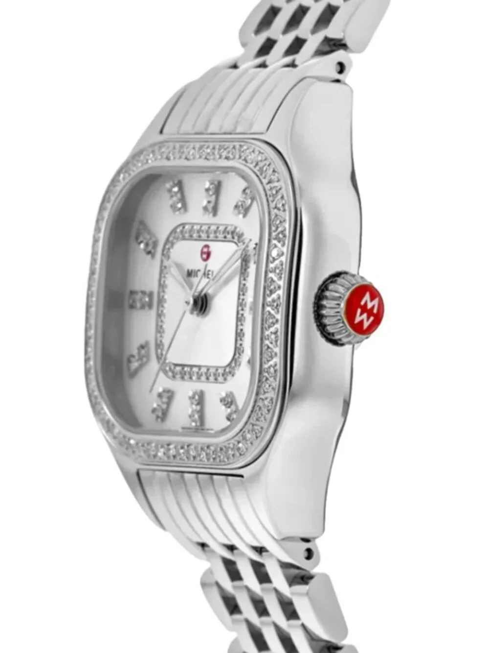 Michele Meggie Diamond MOP Dial Stainless Steel Ladies 29mm MWW33B000001 Watch